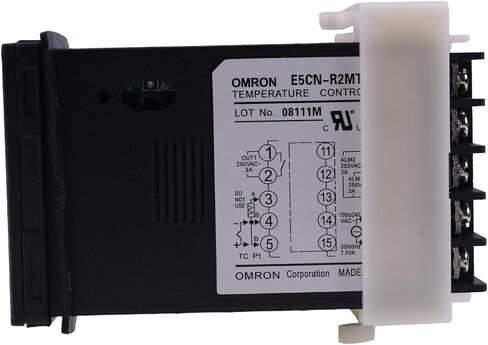 جهاز التحكم الرقمي في درجة الحرارة WQSING 100-240VAC E5CN-R2MT-500 متوافق مع مؤشر عرض OMRON PV in Saudi Arabia