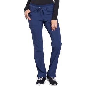 Iflex by Cherokee Scrubs for Women, Drawstring Tapered Leg Scrub Pants CK010