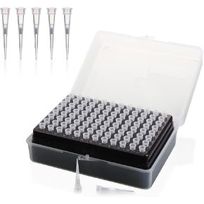 أطراف ماصات ترشيح يمكن التخلص منها من Maccx، أطراف ماصات مرشح عالمي، خالية من DNase/RNase/Pyrogen، 100 قطعة من المجلد. 1000 ميكرولتر، 100 طرف/رف، PTF1K0-100 in Saudi Arabia