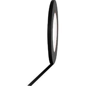 ProTapes Artist Tape Flatback Printable Paper Board or Console Tape, 60 yds Length x 1/4" Width, Black (Pack of 1) in Saudi Arabia