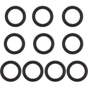 DERNORD 1.5" Buna-N (NBR) Sanitary Gasket Fits Tri-Clover Type Ferrule (Pack of 5)