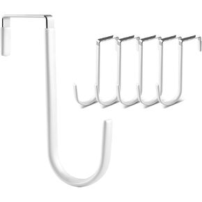 فلوراليكي خطاف فوق الباب، 6 قطع من خطافات الباب لتعليق الملابس والمناشف والمعاطف والمزيد in Kuwait