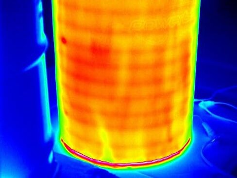 Powerblanket BH55RR-80 درجة صناعية/مقاومة للطقس D-15 غلاف فينيل 55 جالون بطانية تسخين طبلة معزولة، ترموستات داخلي ثابت 80 درجة فهرنهايت، سخان أسطواني، أسود in Kuwait