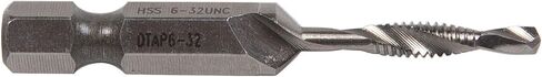 Greenlee DTAP6-32 Combination Drill, Tap, and Deburr Bit with Quick Change Hex, 6-32 NC in Saudi Arabia
