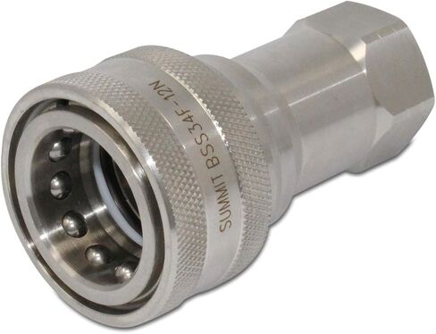 مجموعة وصلات هيدروليكية سريعة الفصل من الستانلس ستيل 3/4 انش ان بي تي ايزو 7241-B in Kuwait