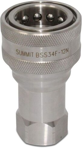 مجموعة وصلات هيدروليكية سريعة الفصل من الستانلس ستيل 3/4 انش ان بي تي ايزو 7241-B in Kuwait