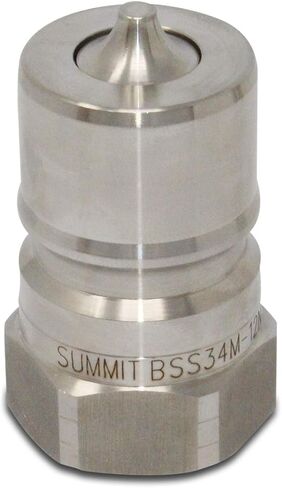 مجموعة وصلات هيدروليكية سريعة الفصل من الستانلس ستيل 3/4 انش ان بي تي ايزو 7241-B in Kuwait