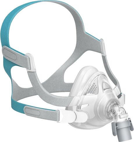 مجموعة الوجه الكامل من TUSOA لـ F20 تتضمن وسادة (L)، ومرفق، وإطار، وغطاء Hdgear للأنف والفم، سيليكون سائل ممتاز للاستخدام لفترة طويلة - كبير in Kuwait