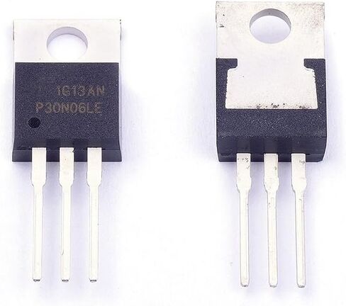 Cylewet 10Pcs RFP30N06LE 30A 60V 0.047Ohm Logic Level N-Channel Power Mosfet TO-220 ESD Rated for Arduino (Pack of 10) CYT1047 in Saudi Arabia