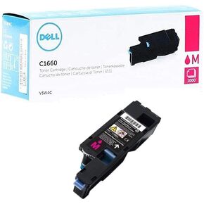 Dell V3W4C Magenta Toner خرطوشة C1660w طابعة الألوان in Saudi Arabia