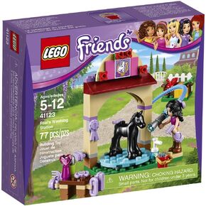 LEGO Friends 41123 Foal's Washing Station Building Kit (77 Piece) in Kuwait