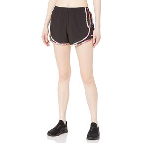شورت جري نسائي مثقوب من Calvin Klein Performance مع جيوب ولباس داخلي داخلي 3 1/2 بوصة درزة داخلية in Kuwait