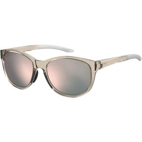 Under Armour UA0014/G/S Oval Sunglasses for Women + BUNDLE With Designer iWear Eyewear Kit