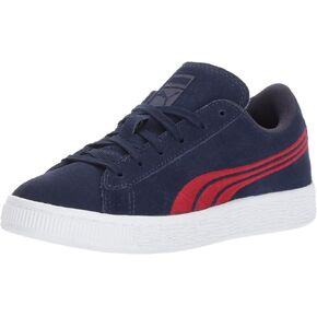PUMA Girls' Suede Classic Badge PS Sneaker