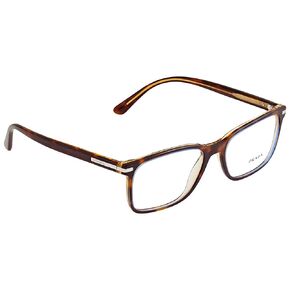 Prada PR 14WV Men's Eyeglasses Moro Turquoise Tortoise 54 in Kuwait