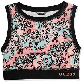 GUESS Girls' Big Digital Print Stretch Microfiber Tank Top in Saudi Arabia