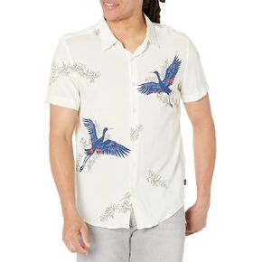قميص Eco Rayon Crane للرجال من GUESS in Kuwait