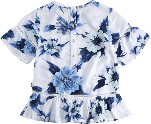 Levi's Girls' Short Sleeve Ruffle Top in Saudi Arabia