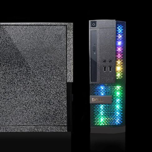 PC Treasure Box RGB Dell Desktop Computer Intel Quad Core I5 up to 3.6G, 16G, 512G SSD, WiFi & Bluetooth, RGB Gaming PC Keyboard & Mouse, DVD, Windows 10 Pro (Renewed) (Diamond Black) in Saudi Arabia