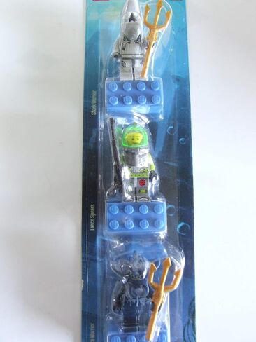 LEGO Atlantis Magnet Set of 3 - Shark, Lance, Manta Warrior in Saudi Arabia