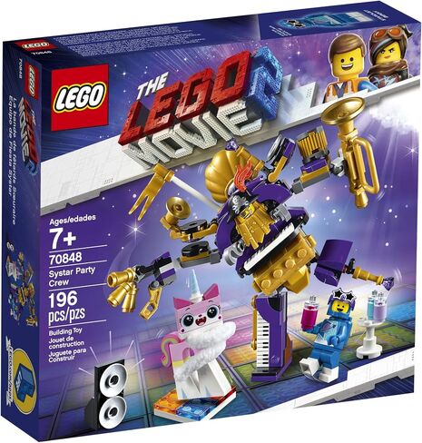 LEGO The Movie 2 Systar Party Crew 70848 Building Kit (196 Pieces) in Saudi Arabia