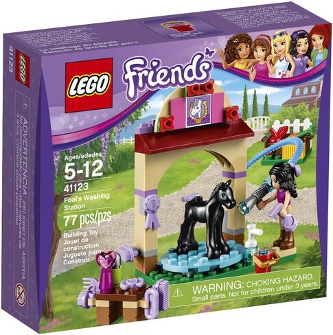 LEGO Friends 41123 Foal's Washing Station Building Kit (77 Piece) in Saudi Arabia