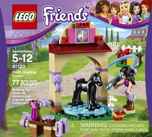 LEGO Friends 41123 Foal's Washing Station Building Kit (77 Piece) in Saudi Arabia