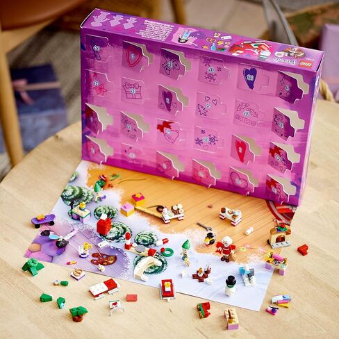 LEGO Friends 2020 Advent Calendar 41420, Kids Advent Calendar with Toys; Makes a Great Holiday Treat for Children who Love Toy Advent Calendars and buildable Figures (236 Pieces) in Saudi Arabia