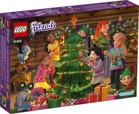 LEGO Friends 2020 Advent Calendar 41420, Kids Advent Calendar with Toys; Makes a Great Holiday Treat for Children who Love Toy Advent Calendars and buildable Figures (236 Pieces) in Saudi Arabia