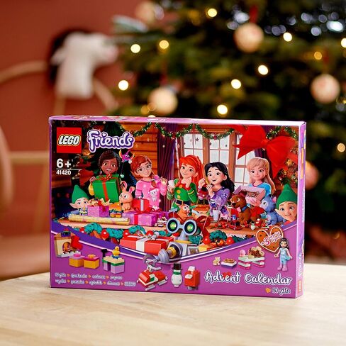 LEGO Friends 2020 Advent Calendar 41420, Kids Advent Calendar with Toys; Makes a Great Holiday Treat for Children who Love Toy Advent Calendars and buildable Figures (236 Pieces) in Saudi Arabia
