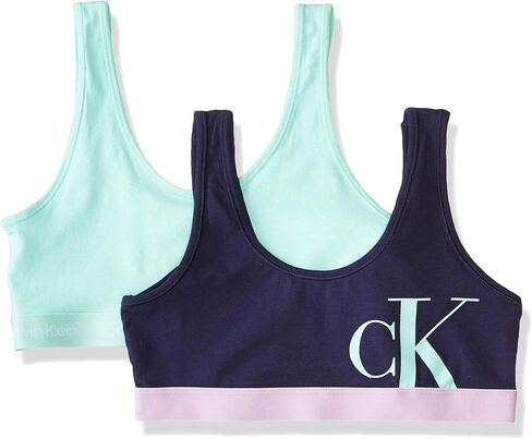 Calvin Klein Girls' Kids Modern Cotton Bralette, Multipack in Kuwait