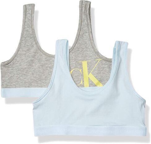 Calvin Klein Girls' Kids Modern Cotton Bralette, Multipack in Kuwait