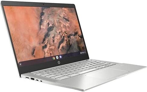 HP Pro Chromebook Enterprise 14-Inch Laptop c645 - AMD Ryzen 5 3500C Quad-Core - 16 GB RAM - 128 GB SSD - Pike Silver Aluminum - Chrome OS - AMD Radeon Graphics in Kuwait