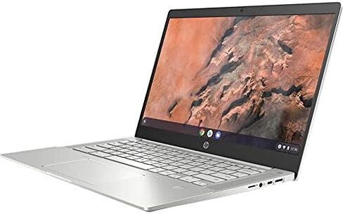 HP Pro Chromebook Enterprise 14-Inch Laptop c645 - AMD Ryzen 5 3500C Quad-Core - 16 GB RAM - 128 GB SSD - Pike Silver Aluminum - Chrome OS - AMD Radeon Graphics in Kuwait