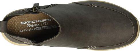 حذاء Skechers Modern Comfort للنساء بطول الكاحل، بني داكن، 9.5 in Kuwait