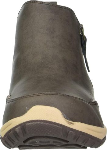 حذاء Skechers Modern Comfort للنساء بطول الكاحل، بني داكن، 9.5 in Kuwait