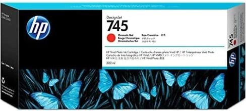 HP 745 (F9K06A) Ink Cartridge - Chromatic Red in Saudi Arabia