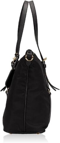 Prada Women's Tessuto Black Nylon Shopping Tote Handbag 1BG253 in Kuwait