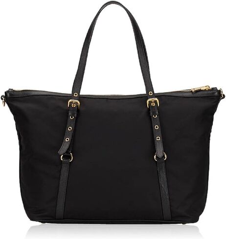 Prada Women's Tessuto Black Nylon Shopping Tote Handbag 1BG253 in Kuwait