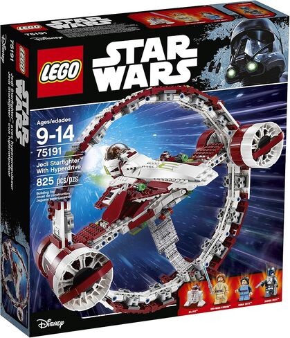 LEGO 6175769 Star Wars Jedi Starfighter with Hyperdrive 75191 Building Kit (825 Pieces) in Kuwait