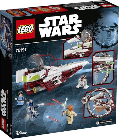LEGO 6175769 Star Wars Jedi Starfighter with Hyperdrive 75191 Building Kit (825 Pieces) in Kuwait
