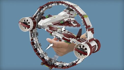 LEGO 6175769 Star Wars Jedi Starfighter with Hyperdrive 75191 Building Kit (825 Pieces) in Kuwait