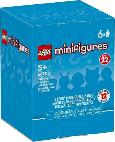مجموعة بناء LEGO Minifigures Series 22 66700؛ ألعاب قابلة للجمع من أجل المرح الإبداعي للأعمار من 5 سنوات فما فوق (عبوة من 6 قطع) in Saudi Arabia