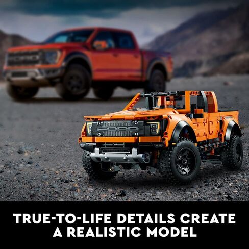 LEGO Technic Ford F-150 Raptor 42126 Model Building Kit; Enjoy an Immersive Build Recreating The Features and Functions of The Powerful Ford F-150 Raptor Pickup Truck (1,379 Pieces) in Saudi Arabia