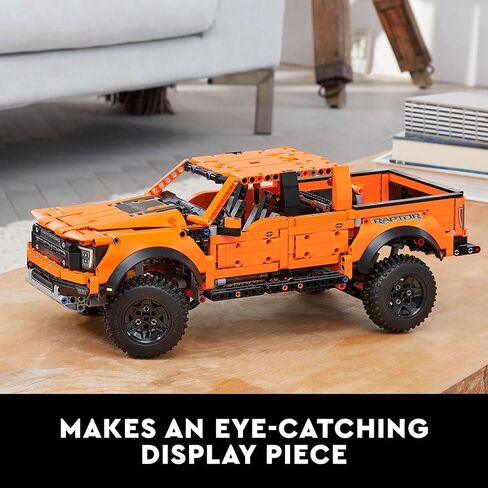 LEGO Technic Ford F-150 Raptor 42126 Model Building Kit; Enjoy an Immersive Build Recreating The Features and Functions of The Powerful Ford F-150 Raptor Pickup Truck (1,379 Pieces) in Saudi Arabia