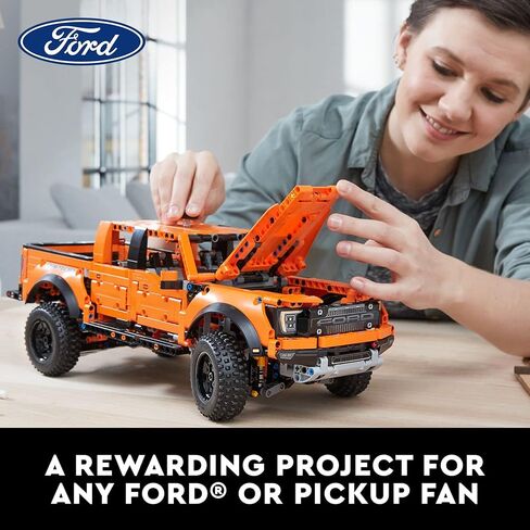 LEGO Technic Ford F-150 Raptor 42126 Model Building Kit; Enjoy an Immersive Build Recreating The Features and Functions of The Powerful Ford F-150 Raptor Pickup Truck (1,379 Pieces) in Saudi Arabia