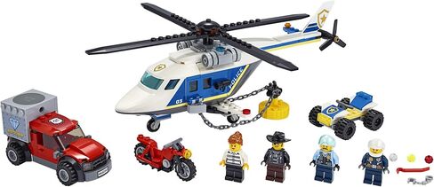 LEGO City Police Helicopter Chase 60243 Police Playset, Building Sets for Kids (212 Pieces) in Saudi Arabia