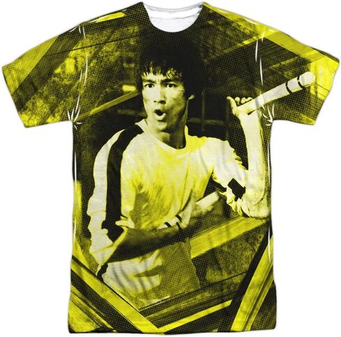 Bruce Lee - Mens Stripes T-Shirt in Saudi Arabia