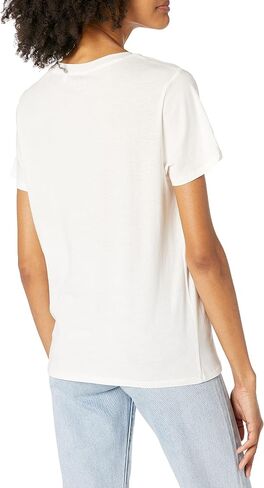 GUESS Women's Eco Short Sleeve Emotion Roses Easy Tee in Saudi Arabia