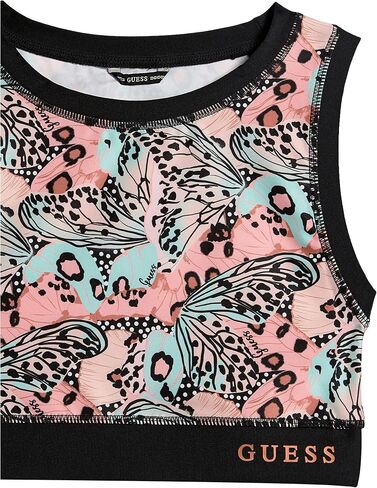 GUESS Girls' Big Digital Print Stretch Microfiber Tank Top in Saudi Arabia
